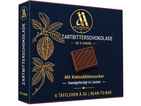 Zartbitterschokolade (Napolitain) - 60% Kakao